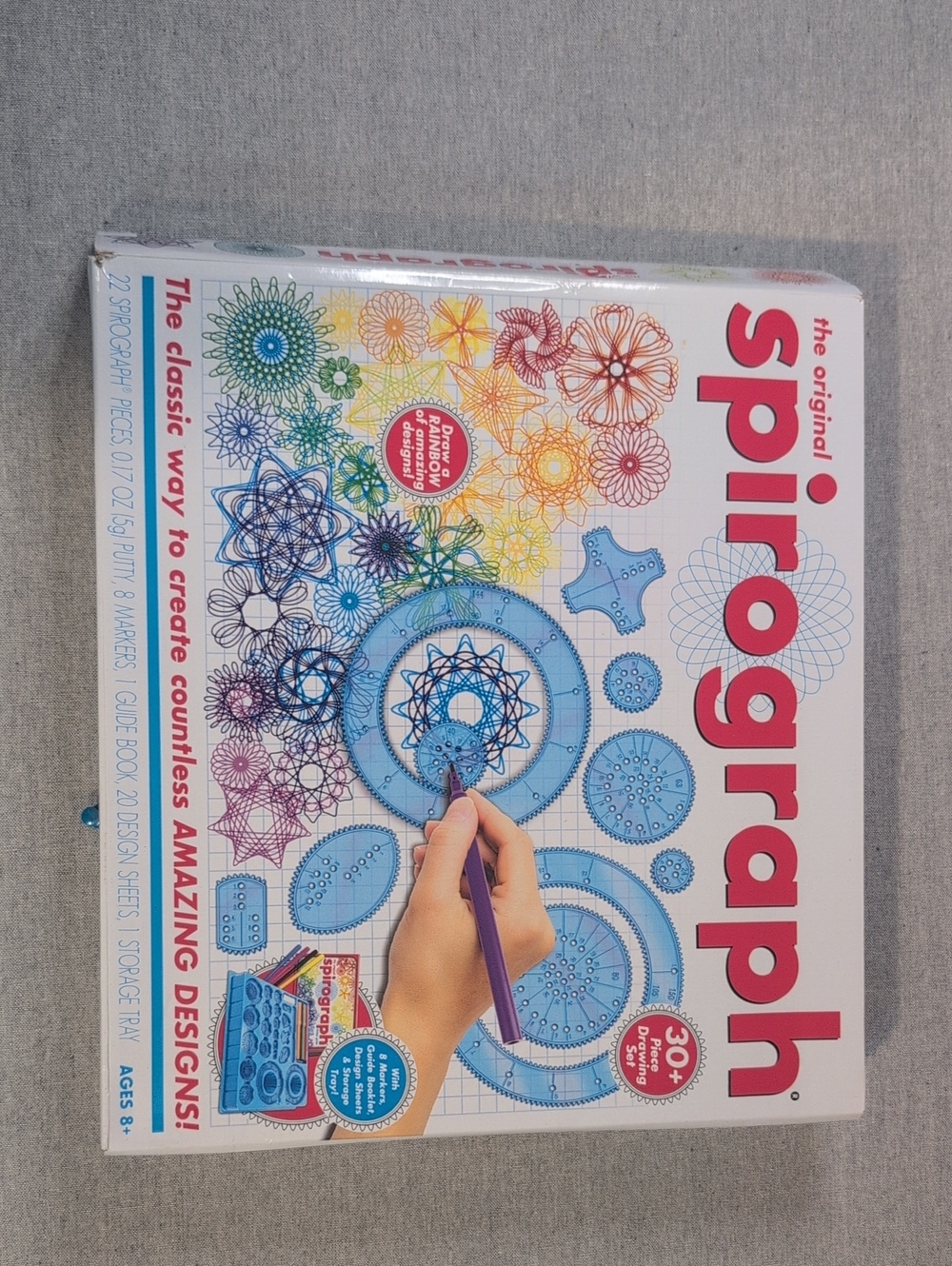 Spirograph Classic Drawing Set - Multicolor Designs 22piece